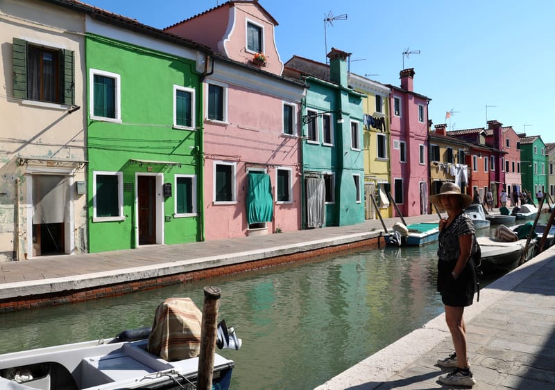7. Venise, Les maisons couleurs de Burano