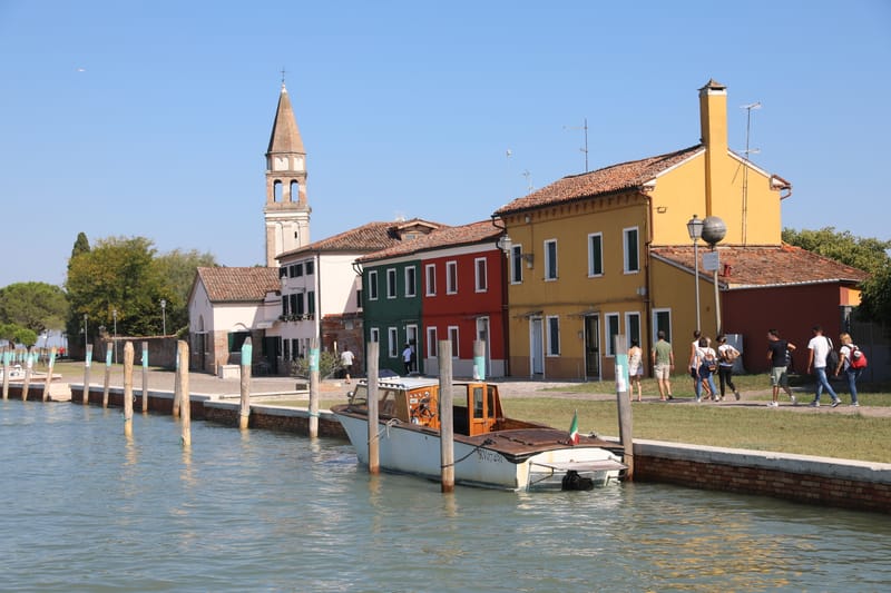 7. Venise, Les maisons couleurs de Burano