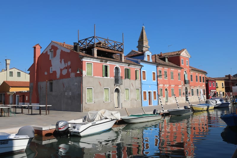 7. Venise, Les maisons couleurs de Burano