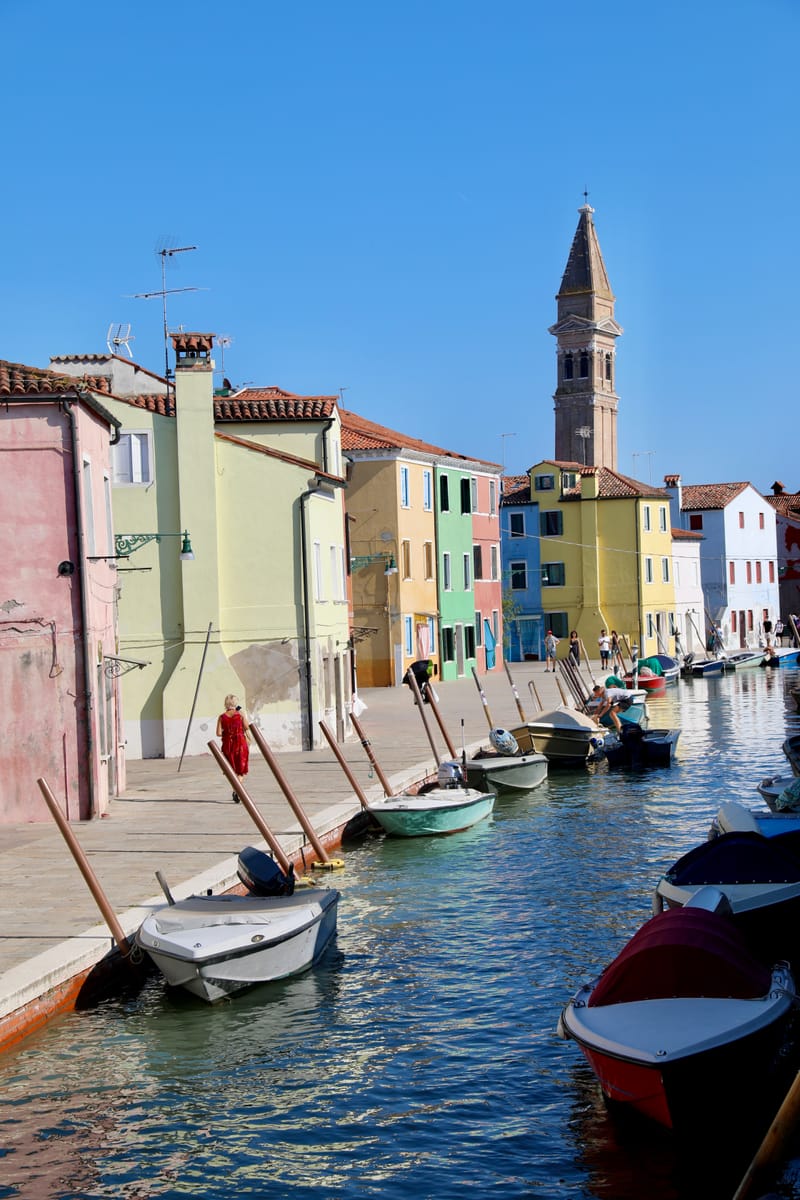 7. Venise, Les maisons couleurs de Burano