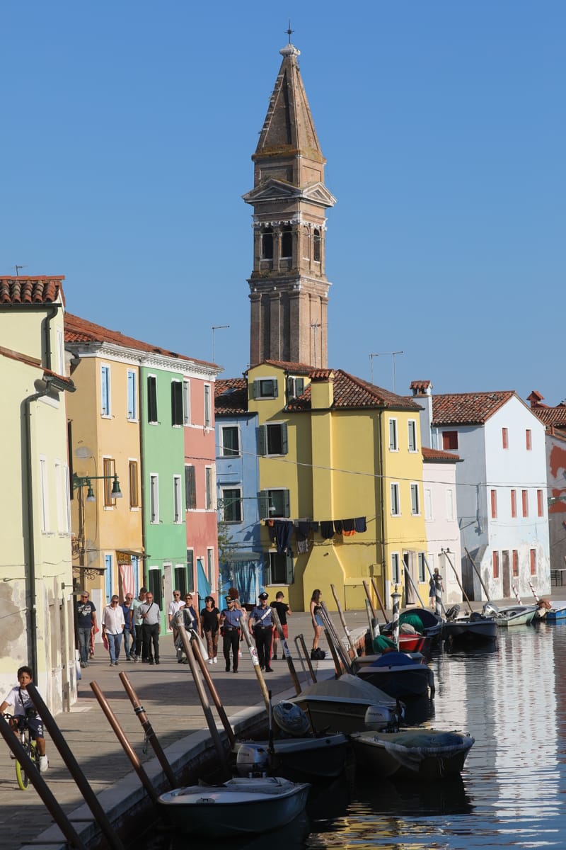 7. Venise, Les maisons couleurs de Burano
