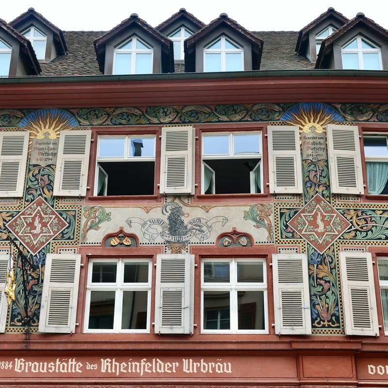 6. SUISSE 4/ALLEMAGNE 3 : Rheinfelden (Sui.), Chutes du Rhin-Neuhausen (All.)