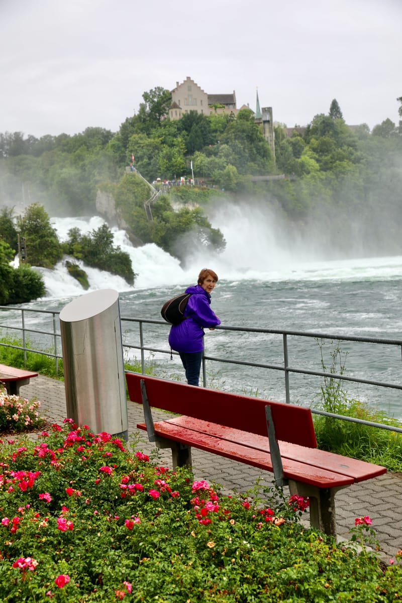 6. SUISSE 4/ALLEMAGNE 3 : Rheinfelden (Sui.), Chutes du Rhin-Neuhausen (All.)