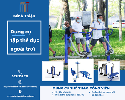 MINH THIỆN - LẮP ĐẶT THIẾT BỊ THỂ DỤC CÔNG VIÊN NGOÀI TRỜI image