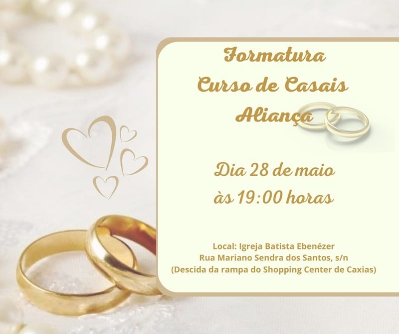 Formatura do curso Aliança