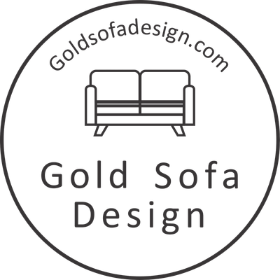 Gold Sofa Design