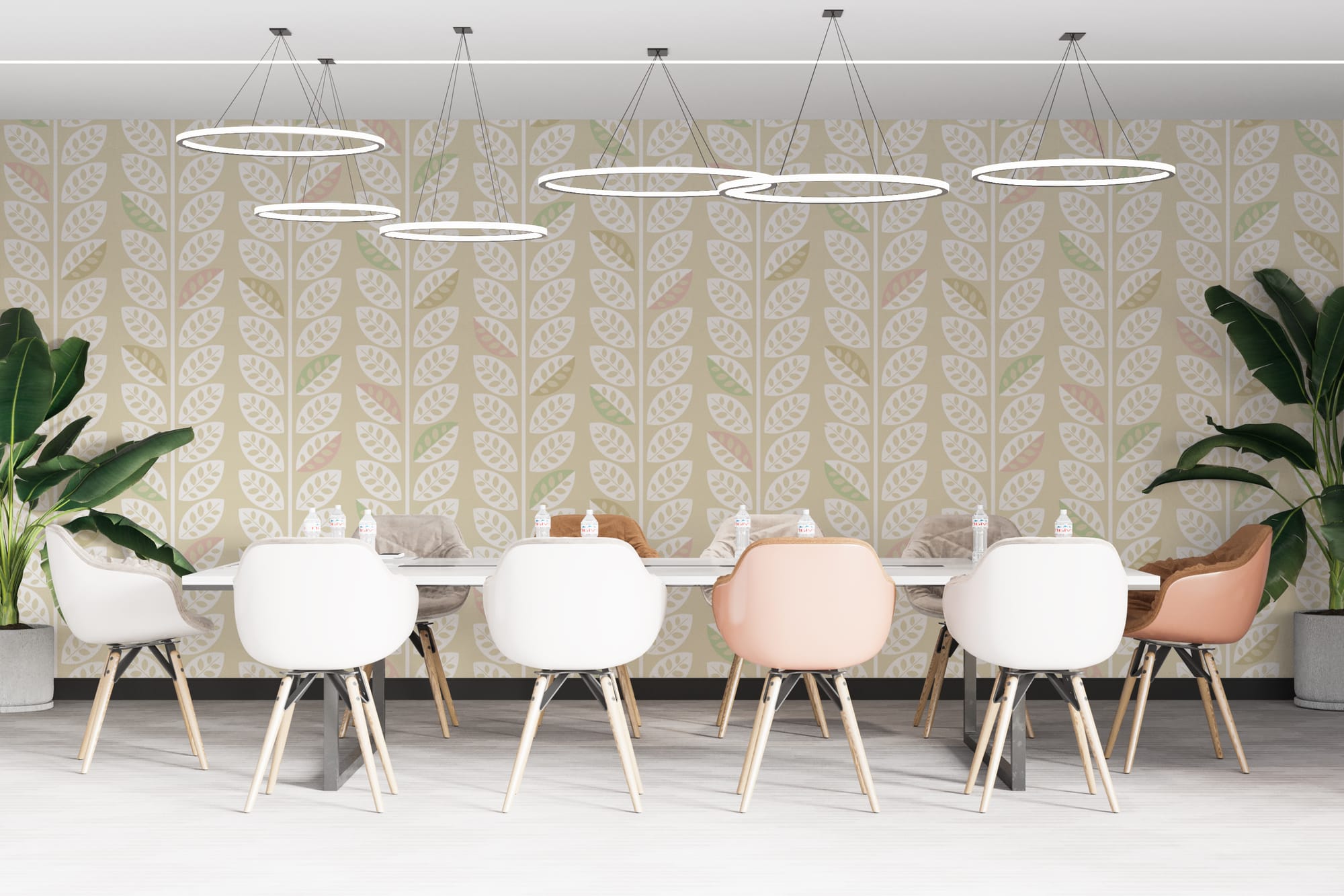 פינות עבודה, בתי מלון, חדרי ישיבות, לובי, סטודיו, מרחבי למידה