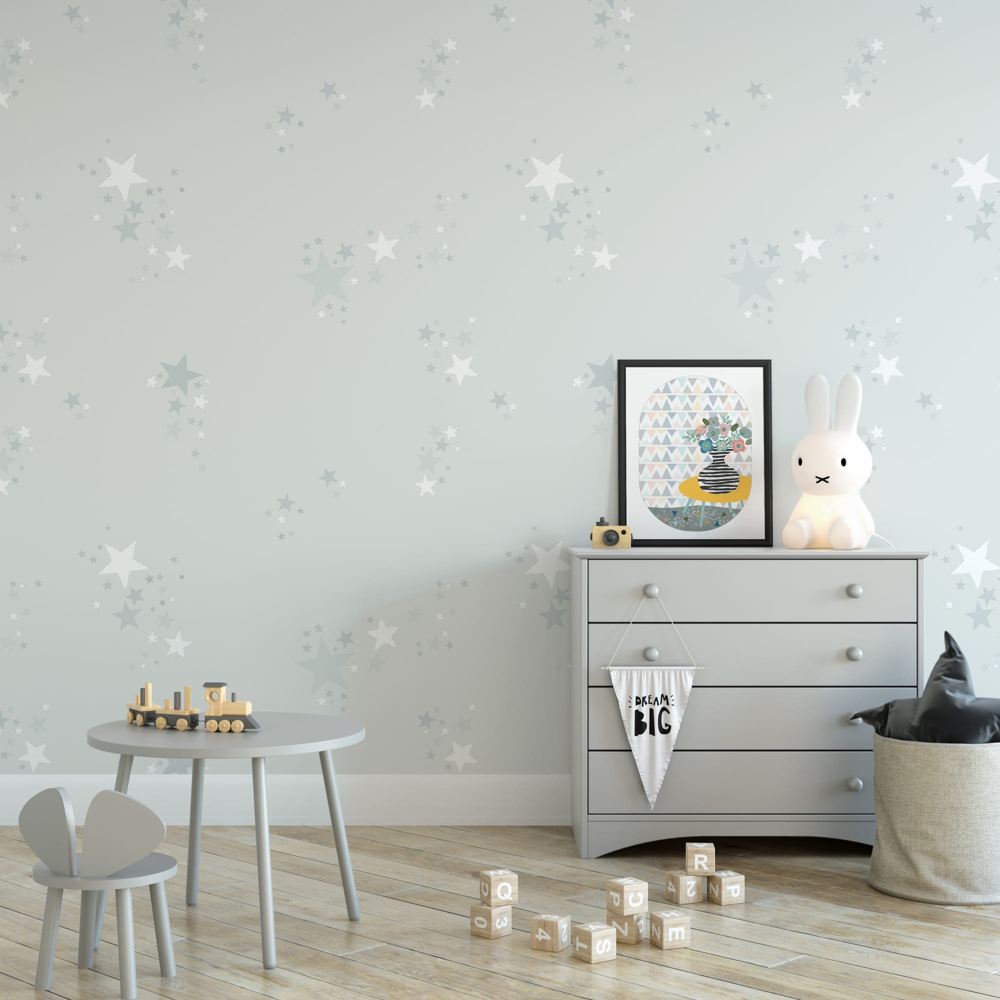 טפטים, מדבקות קיר לחדרי ילדים ותינוקות