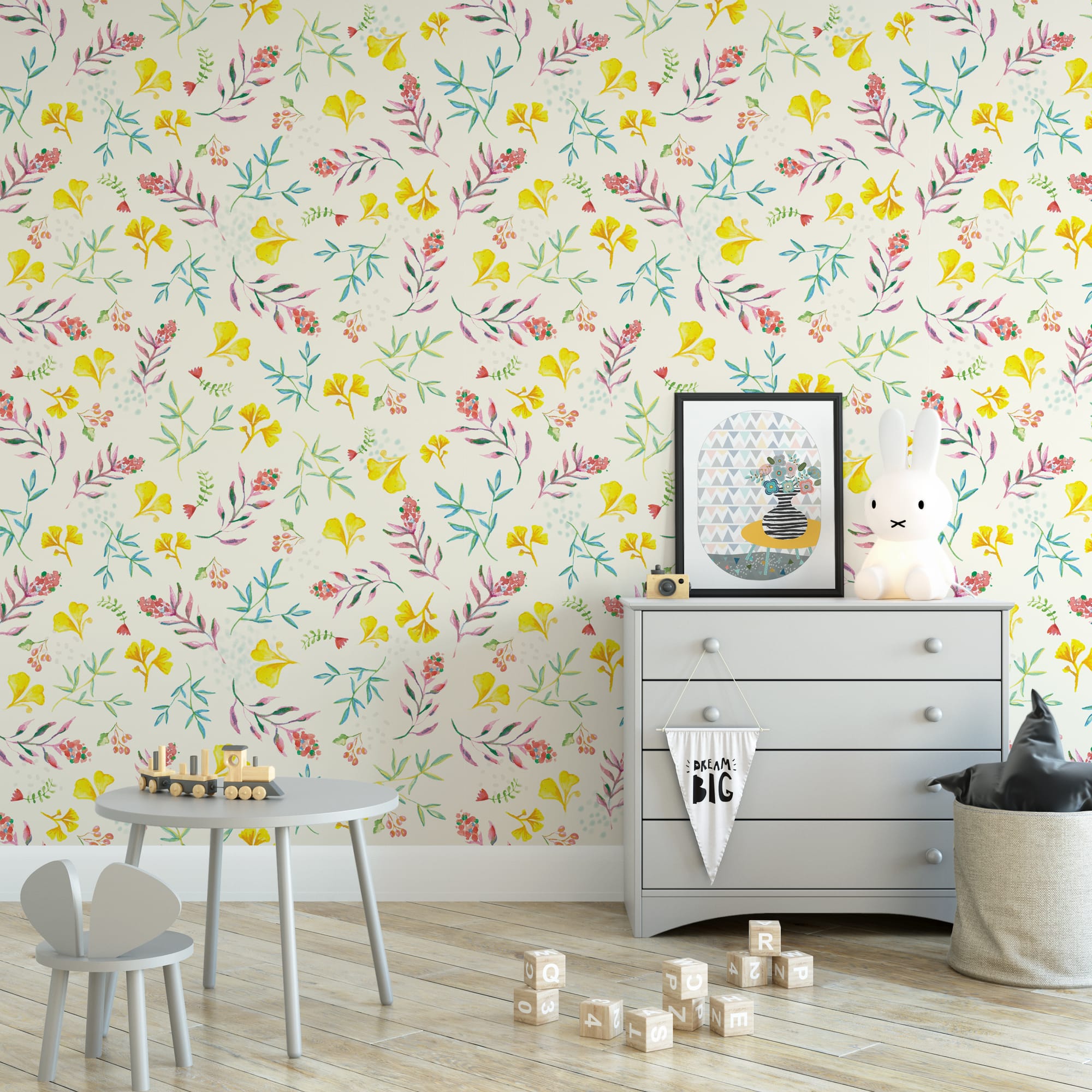 טפטים, מדבקות קיר לחדרי ילדים ותינוקות