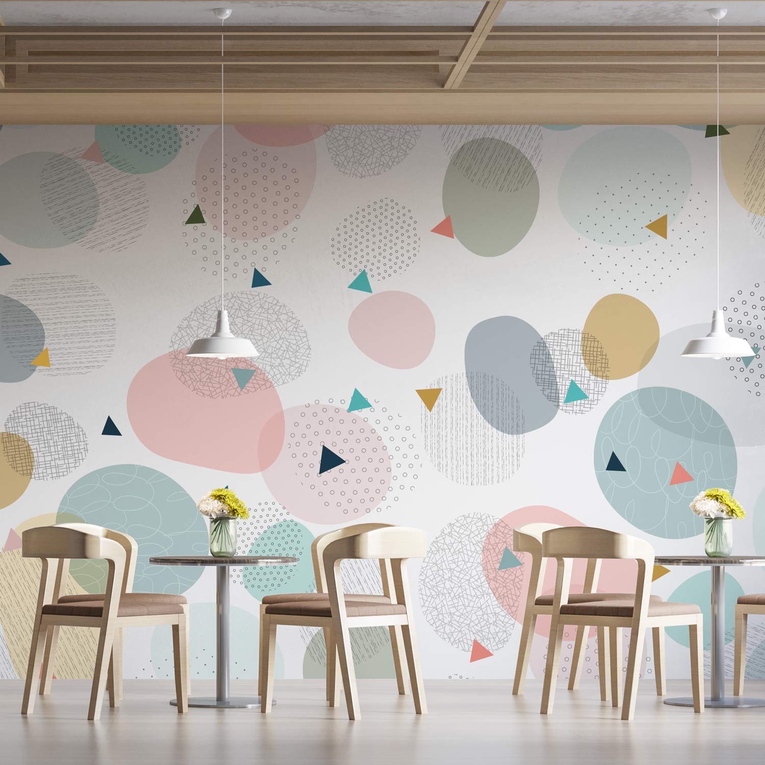 טפטים למסעדות, פינות מיוחדות, בתי קפה, חנויות