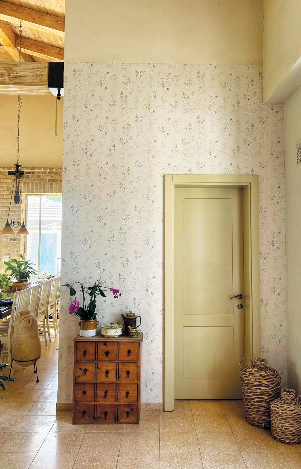 טפטים בבתים פרטיים