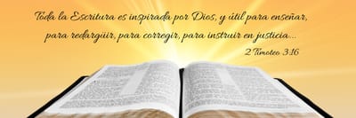 La inspiración de las Escrituras