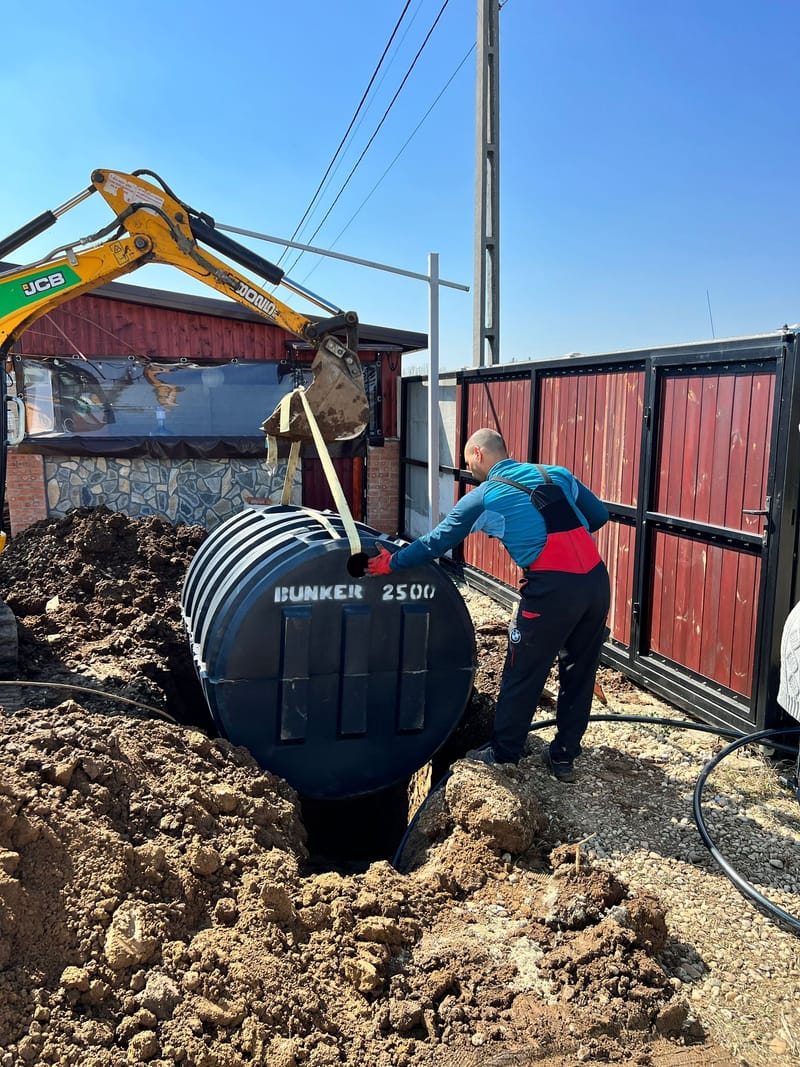 Montare Fosă Septică