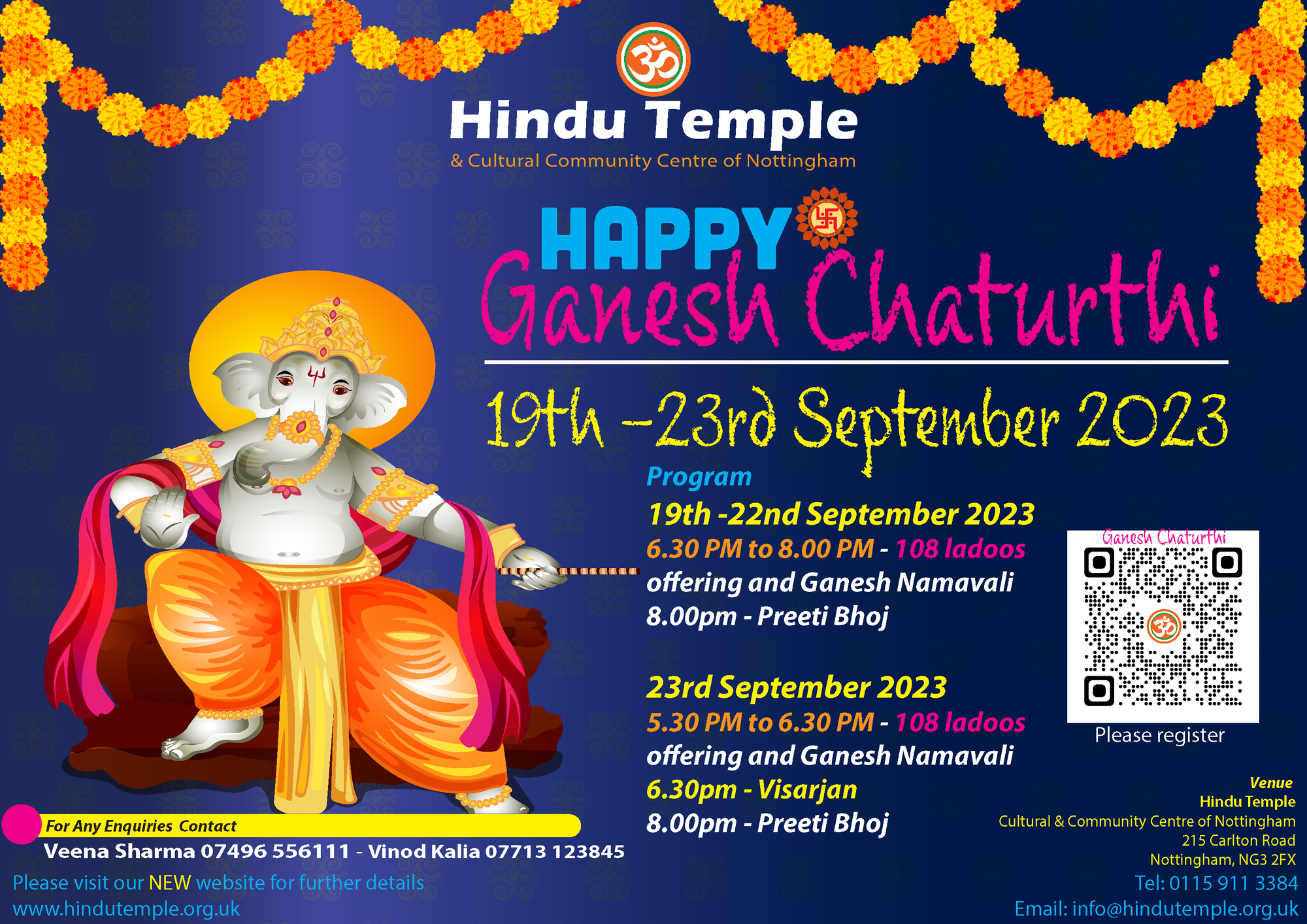 Hindu Temple - Ganesh Chaturthi