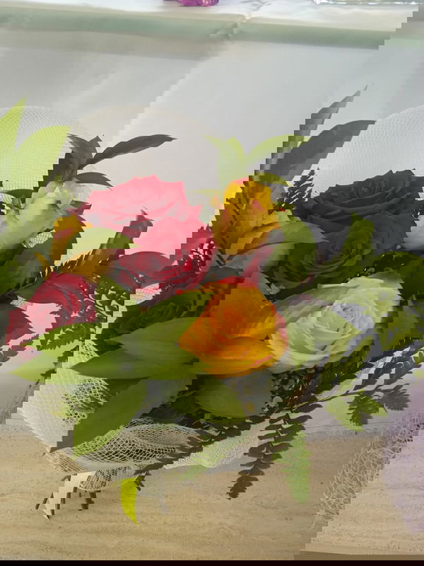 bouquet bicolore