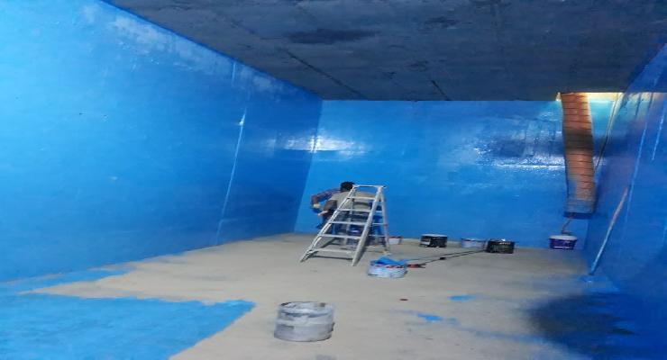 عزل خزانات المياه