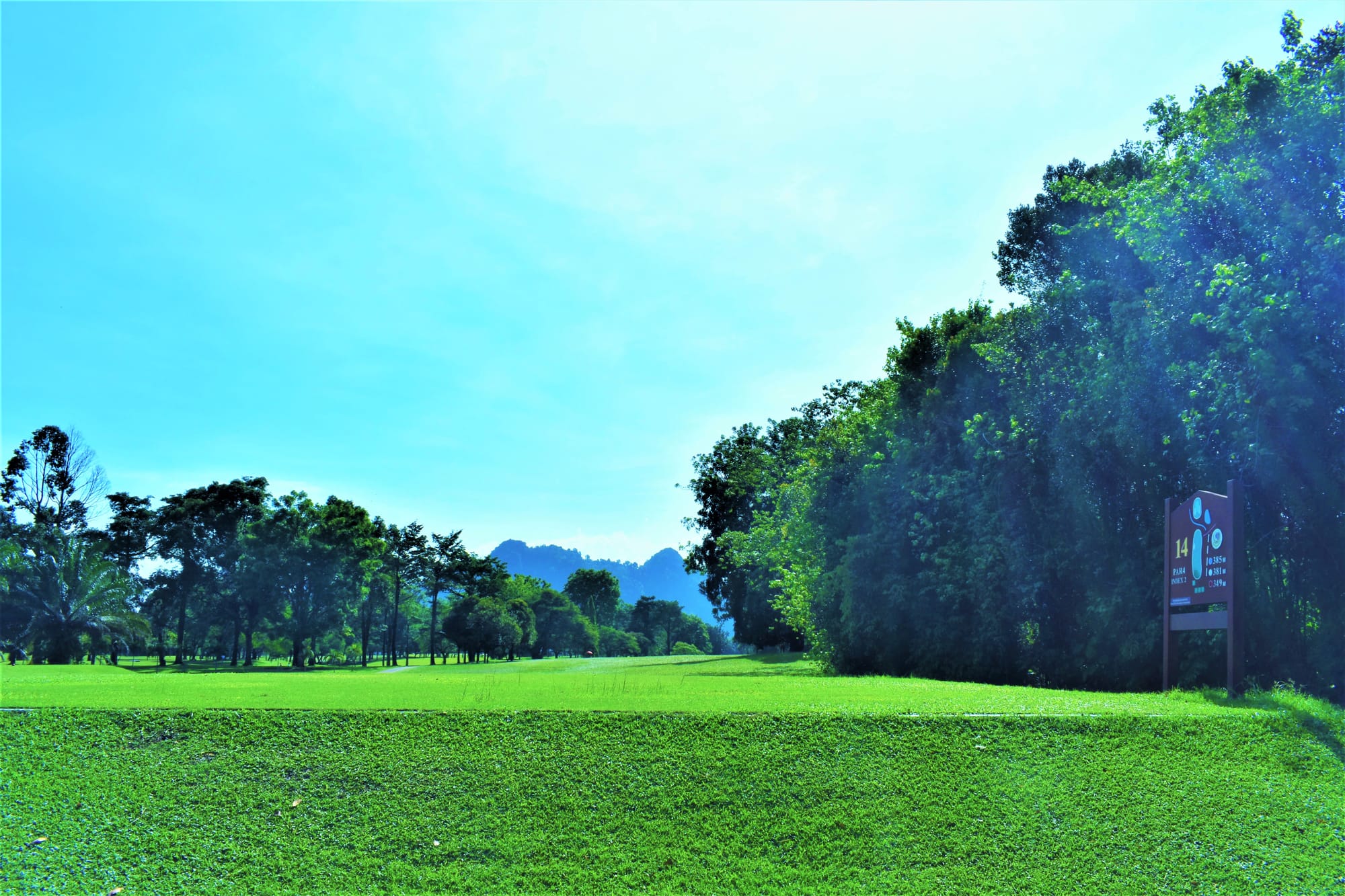 PAR 4 TEE-BOX  HOLE-14