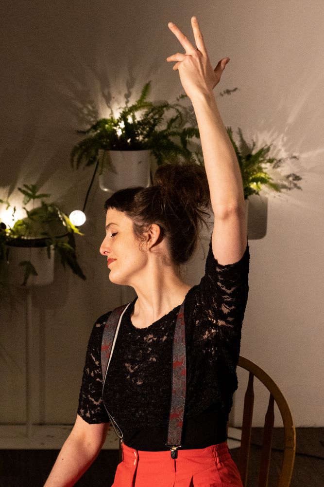 Stills from a work in progress: chambre opera Ástin ein taugahrúga, enginn dans við Ufsaklett (Love, a nervous brakedown - no dance at Pollock's cliff)