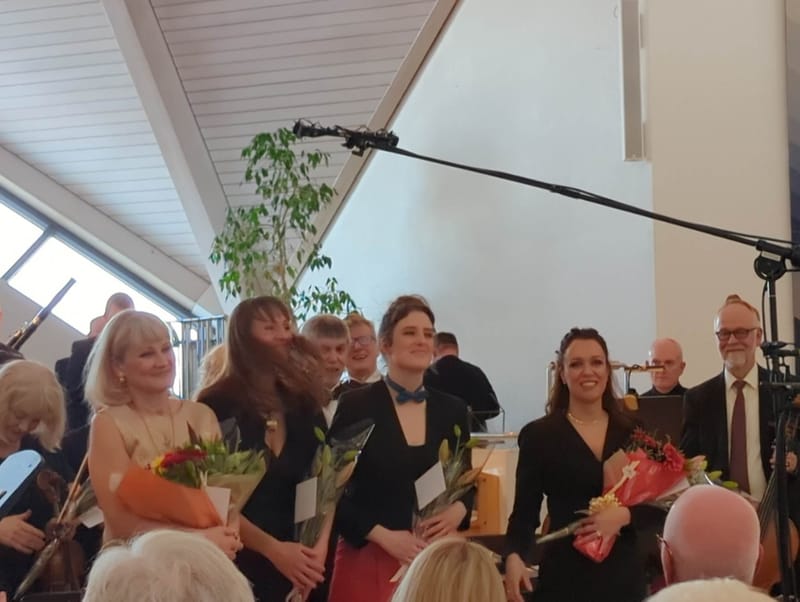 Stills from a concert with the Amateur Symphonic Orchestra in April 2023