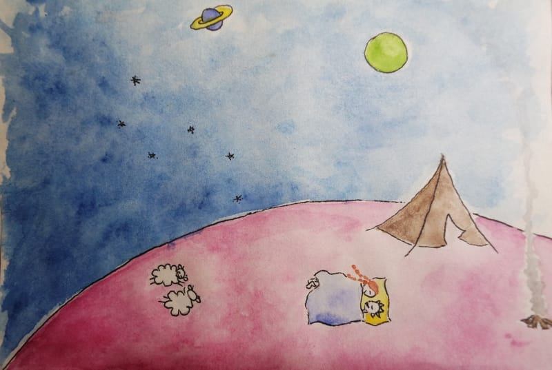 A journey through space