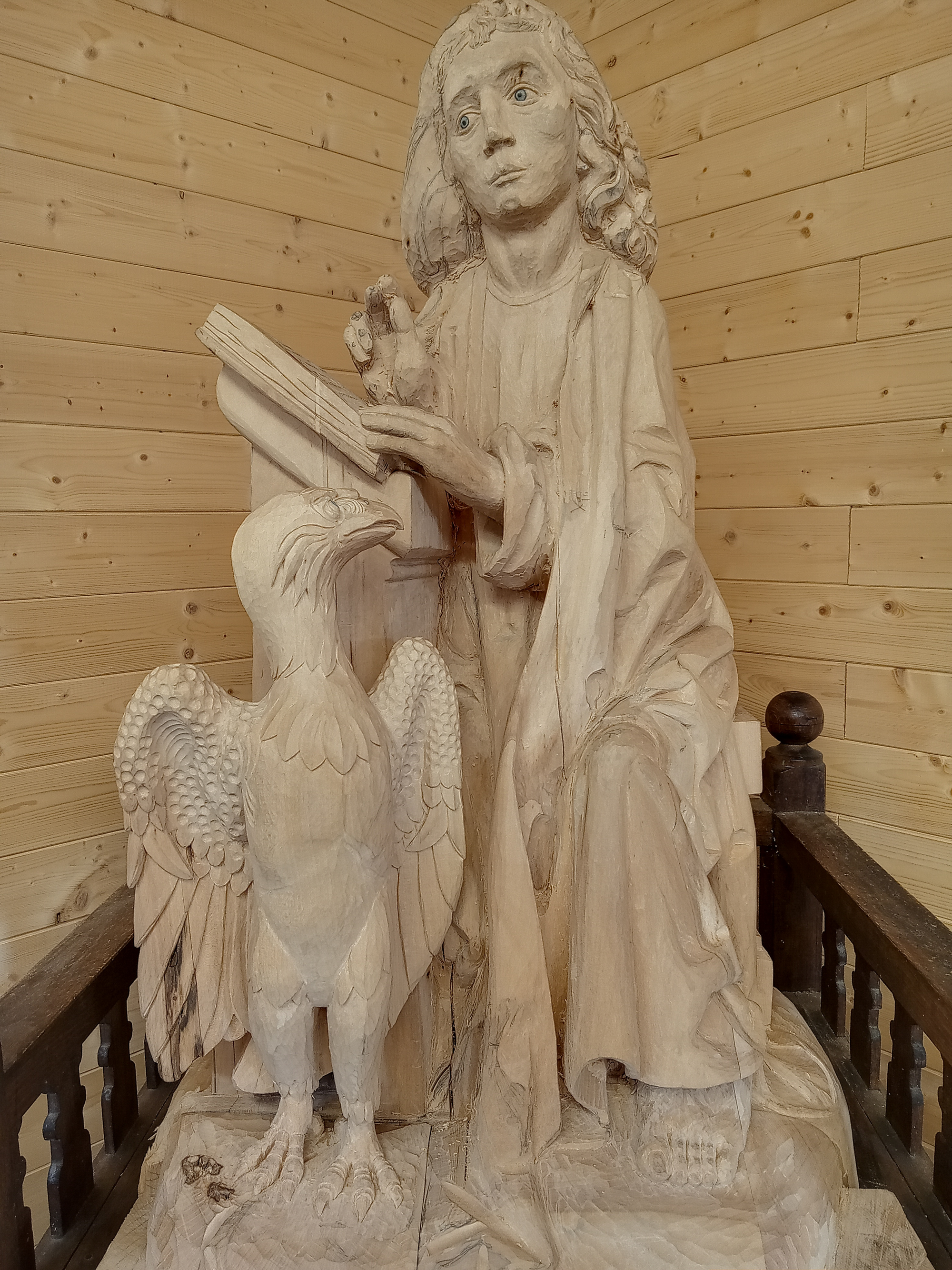 St John the Evangelist, based on a carving by Tilman Riemenschneider