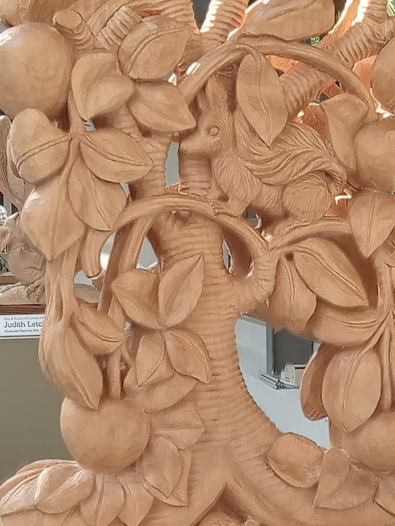 What's in the apple tree?