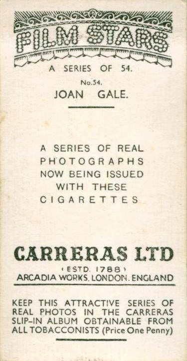 JOAN GALE