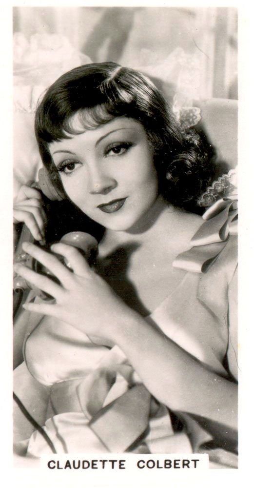 CLAUDETTE COLBERT