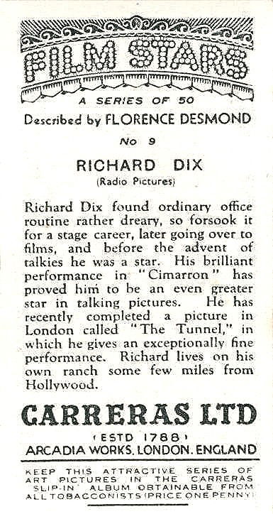 RICHARD DIX