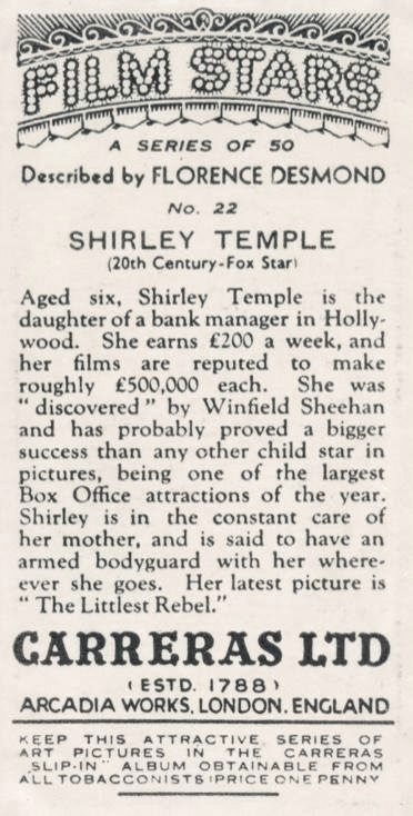 SHIRLEY TEMPLE