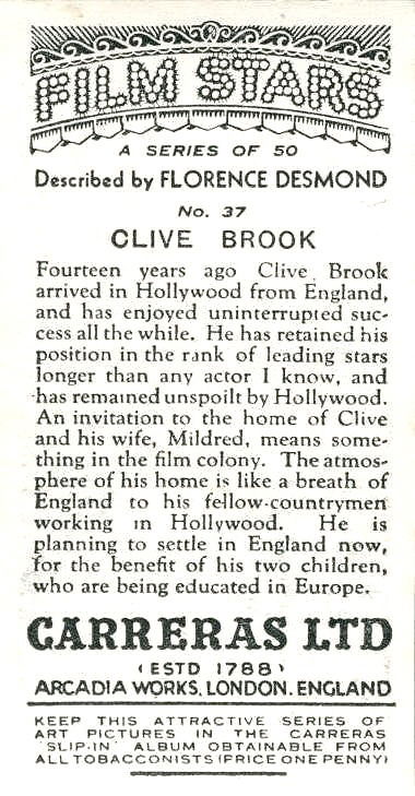 CLIVE BROOK