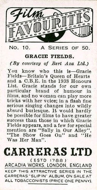 GRACIE FIELDS