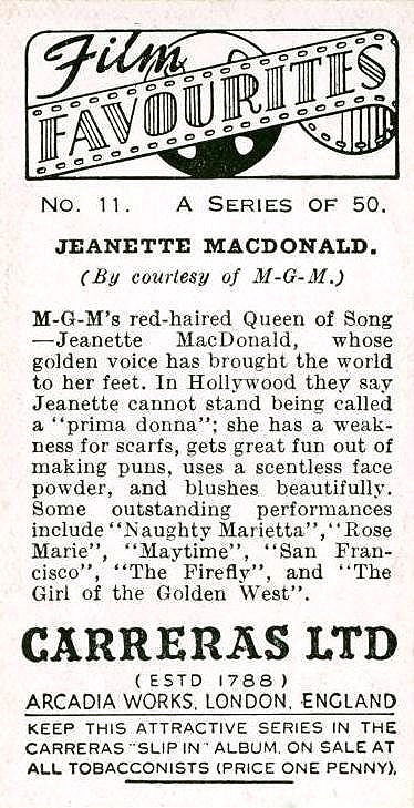 JEANETTE MACDONALD