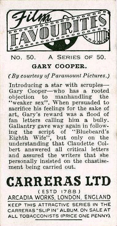 GARY COOPER