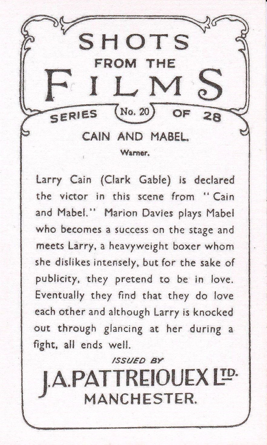 CAIN AND MABEL