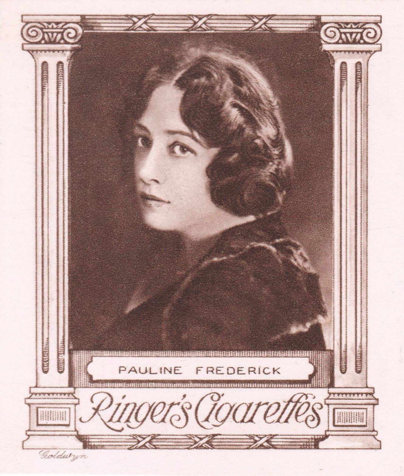 PAULINE FREDERICK