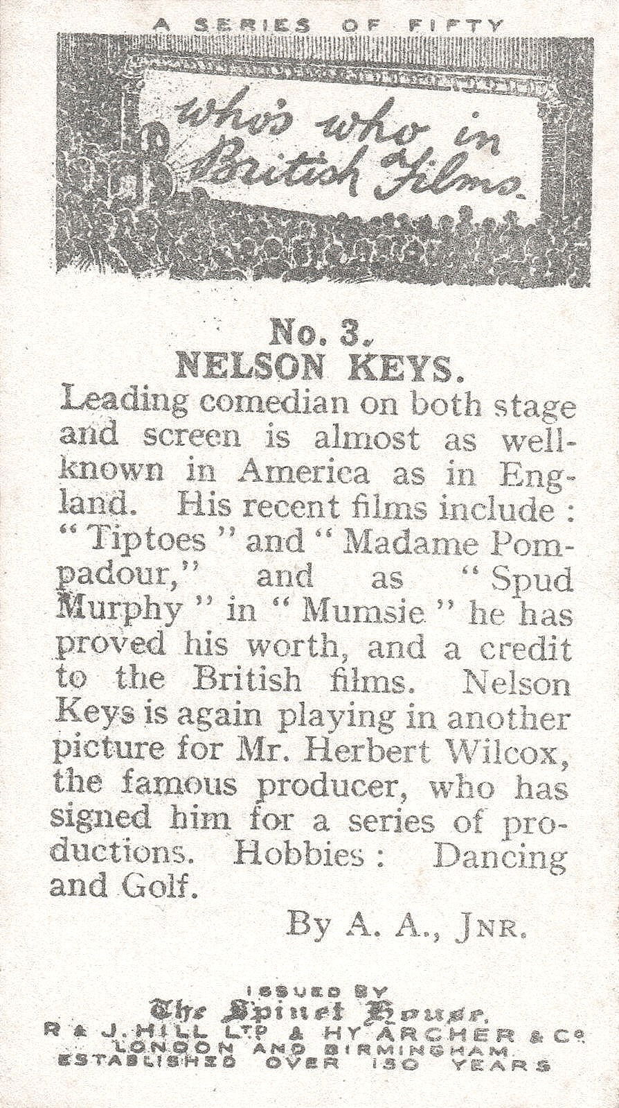 NELSON KEYS