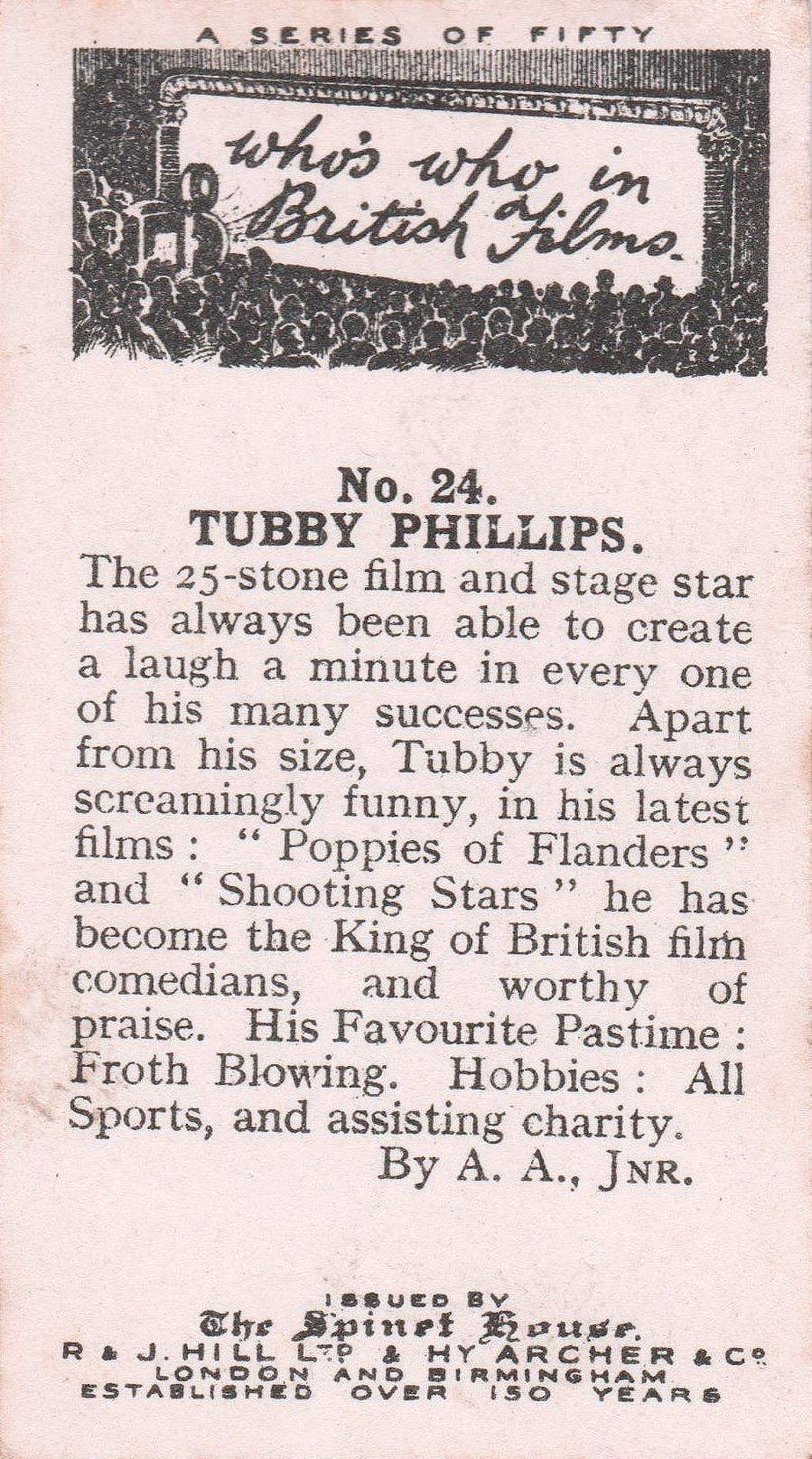 TUBBY PHILLIPS