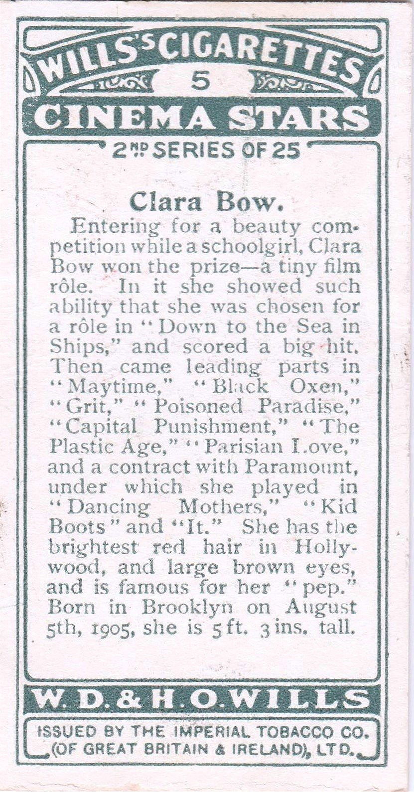 CLARA BOW