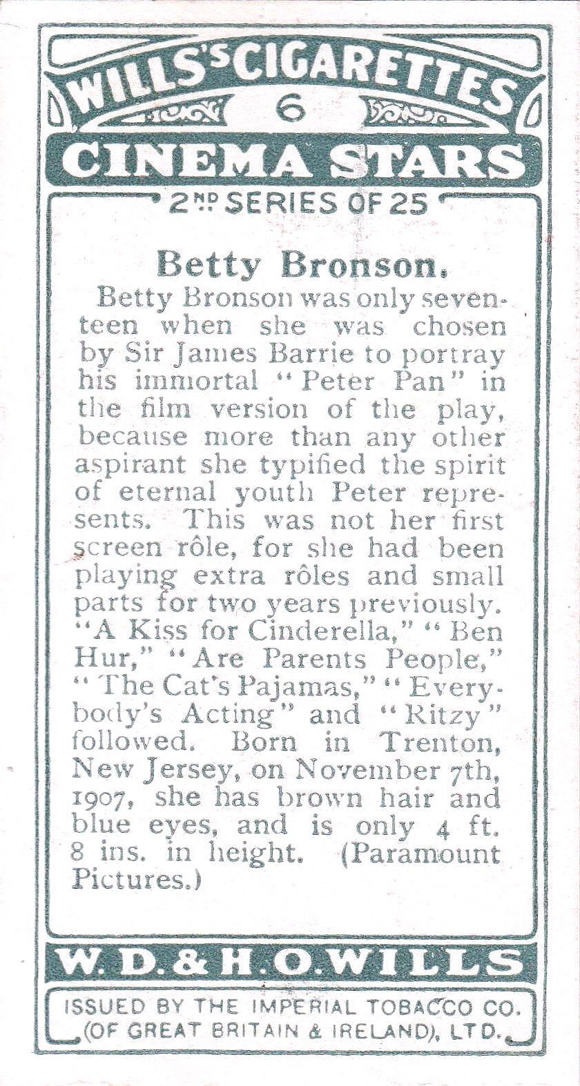 BETTY BRONSON