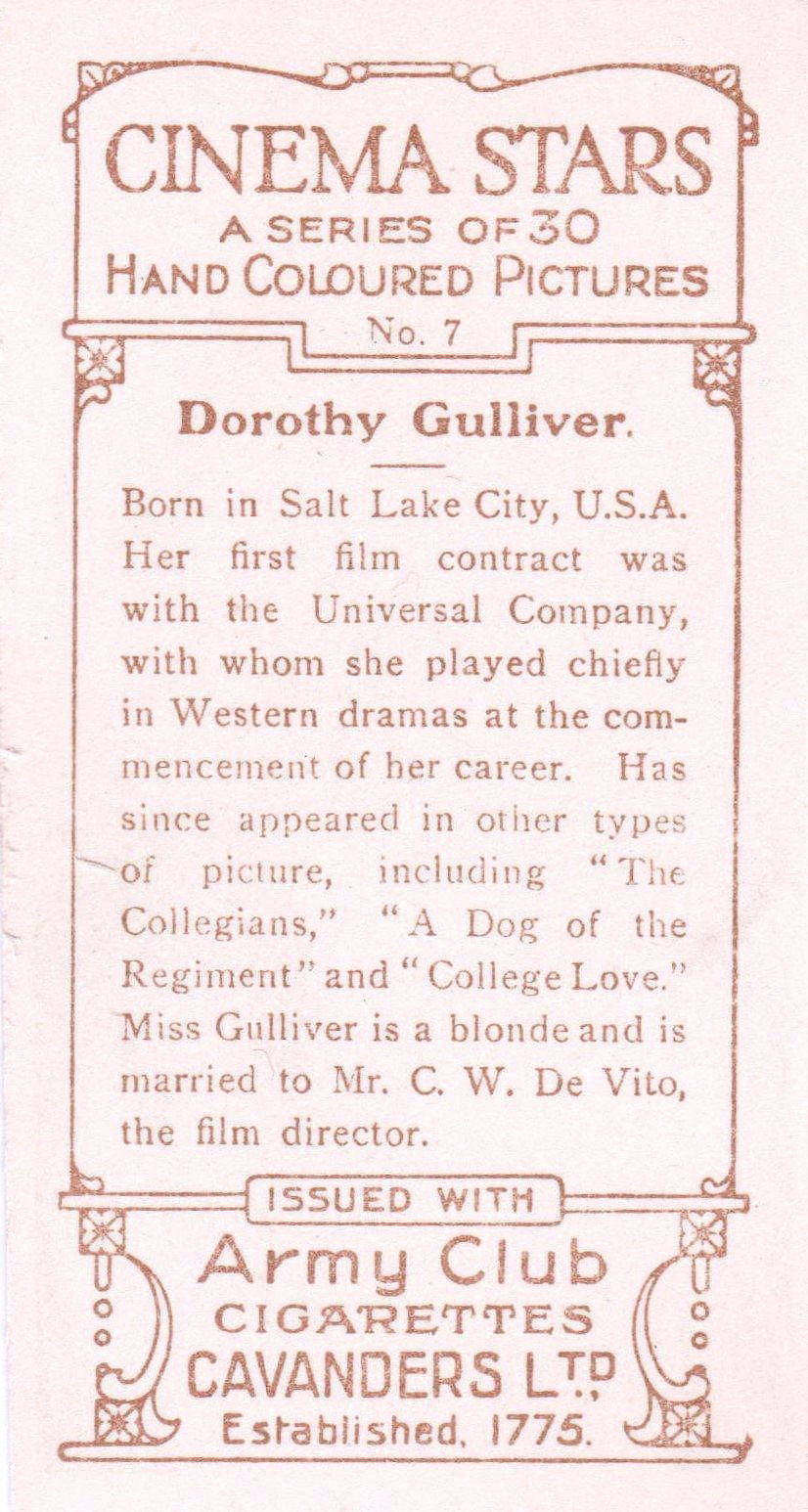 DOROTHY GULLIVER