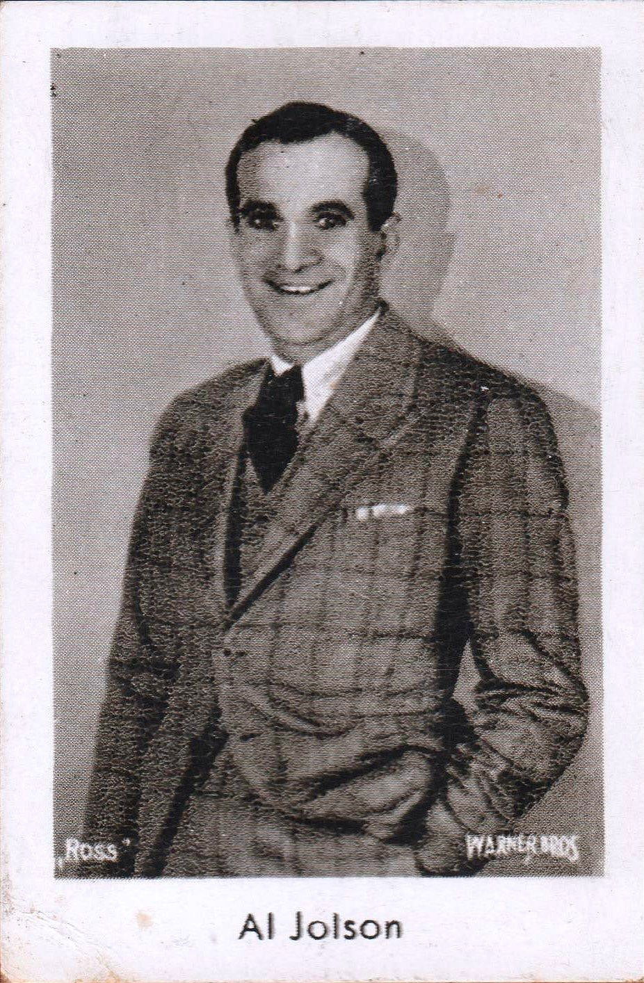 AL JOLSON (FILM Album n°1 ) JOSETTI Germany