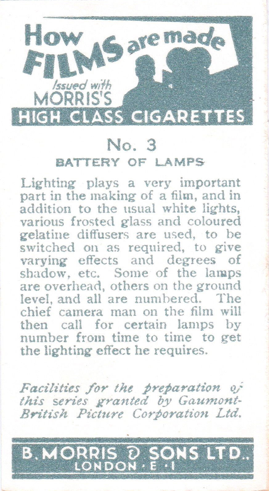 BATTERY OF LAMPS