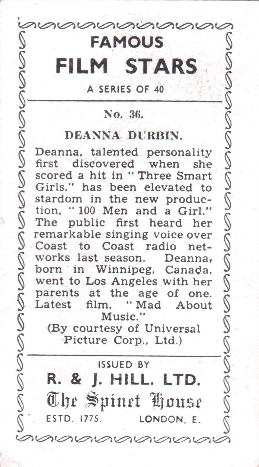 DEANNA DURBIN