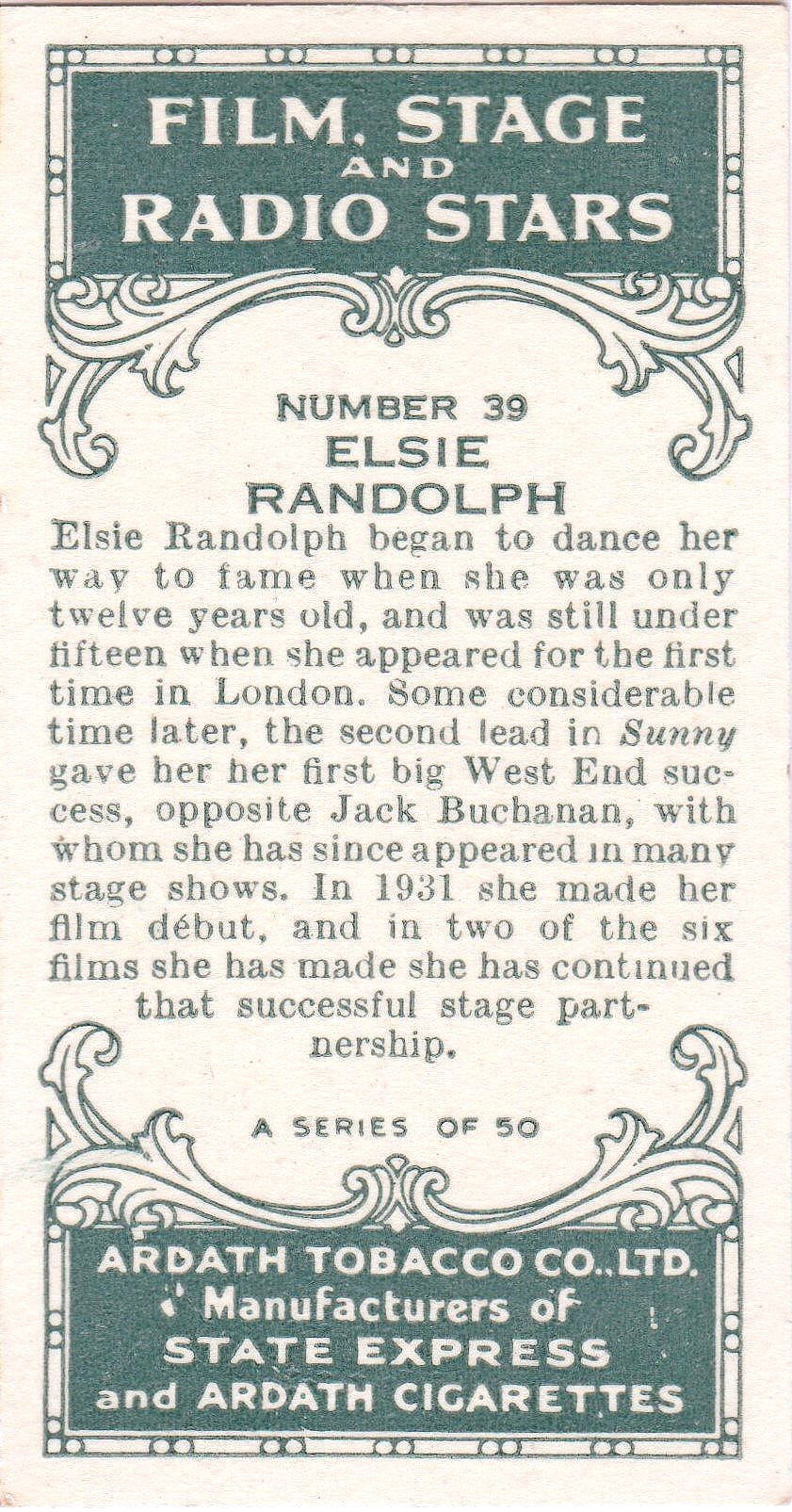 ELSIE RANDOLPH