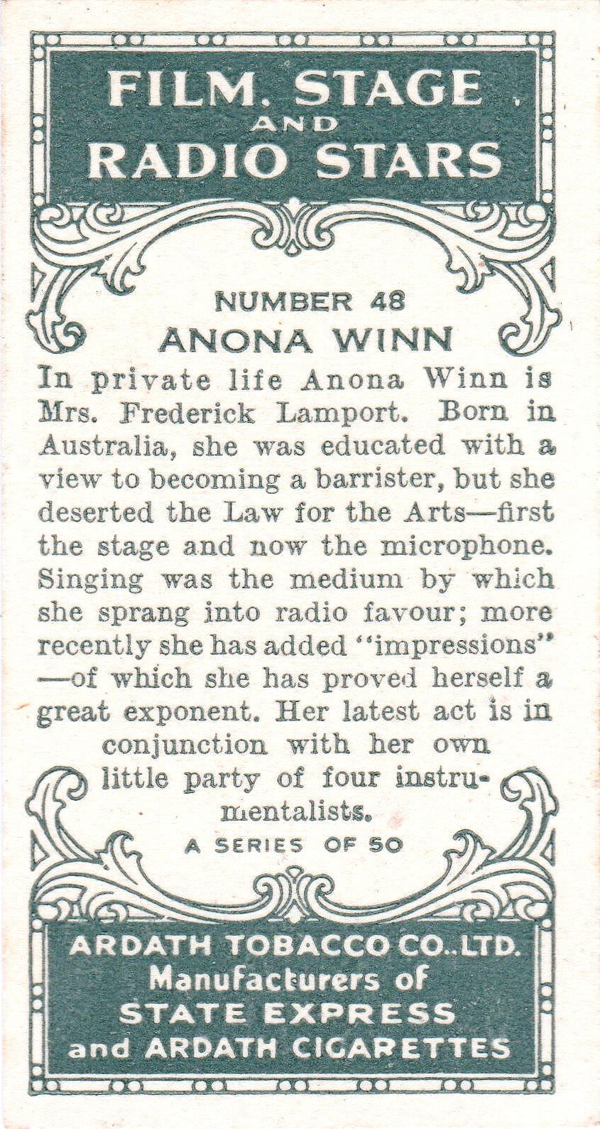 ANONA WINN