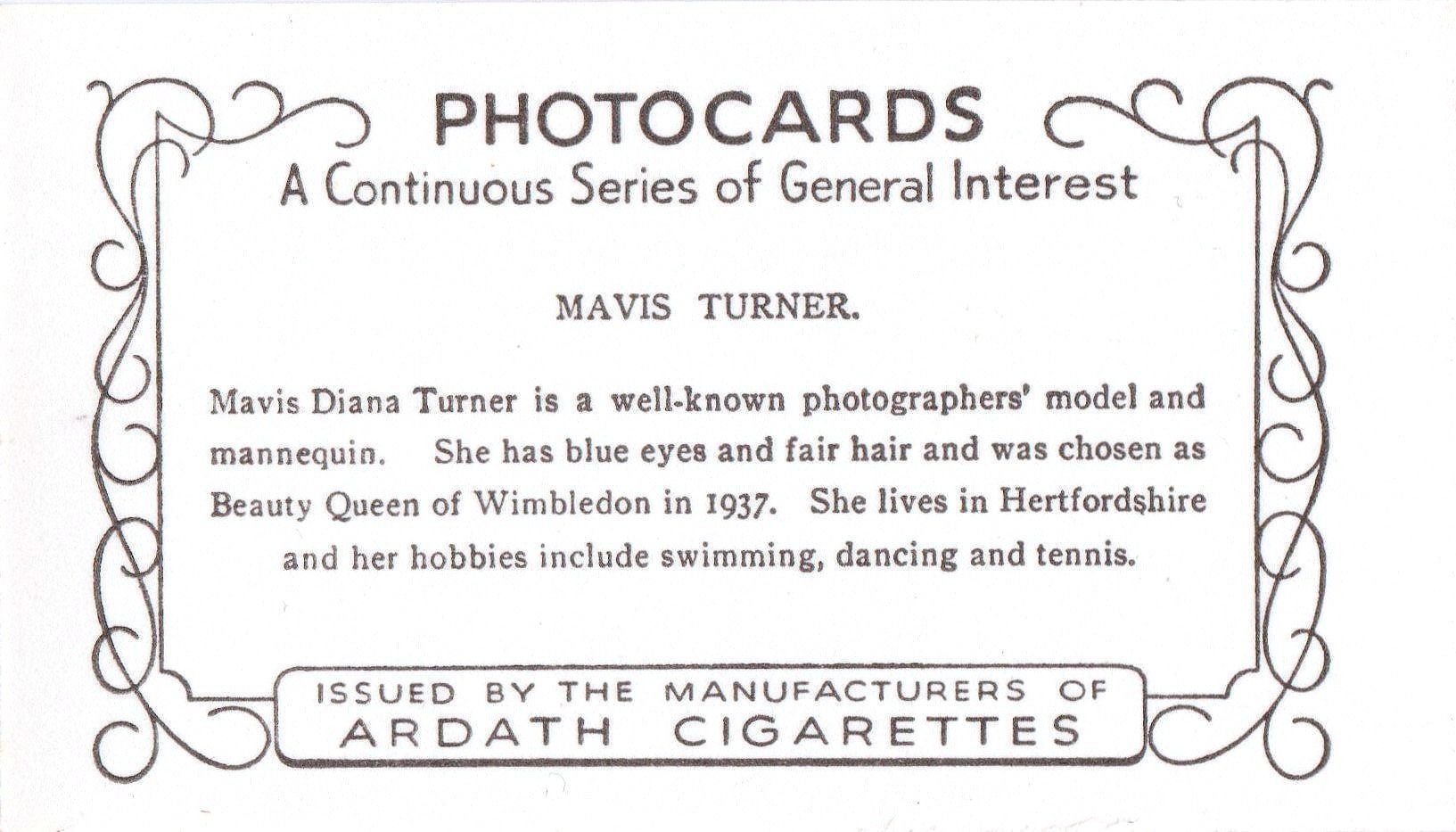 MAVIS TURNER