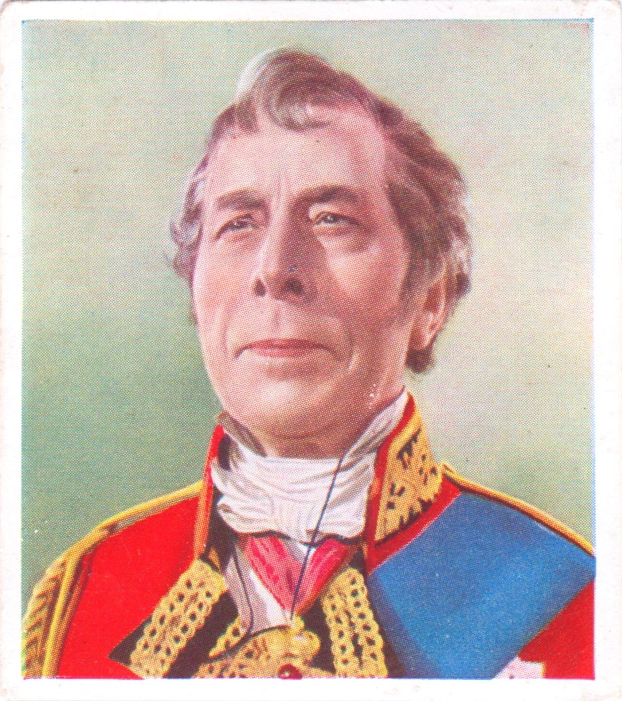 GEORGE ARLISS, AS THE DUKE OF WELLINGTON.