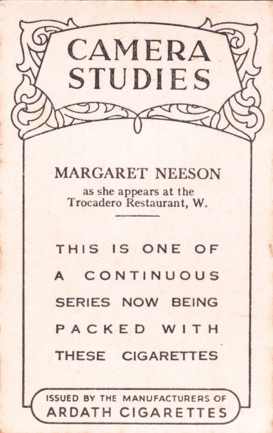 MARGARET NEESON