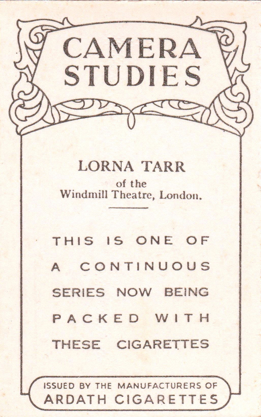 LORNA TARR